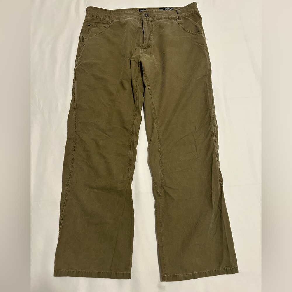Men's Kuhl Outrage Olive Green Pants 38x30